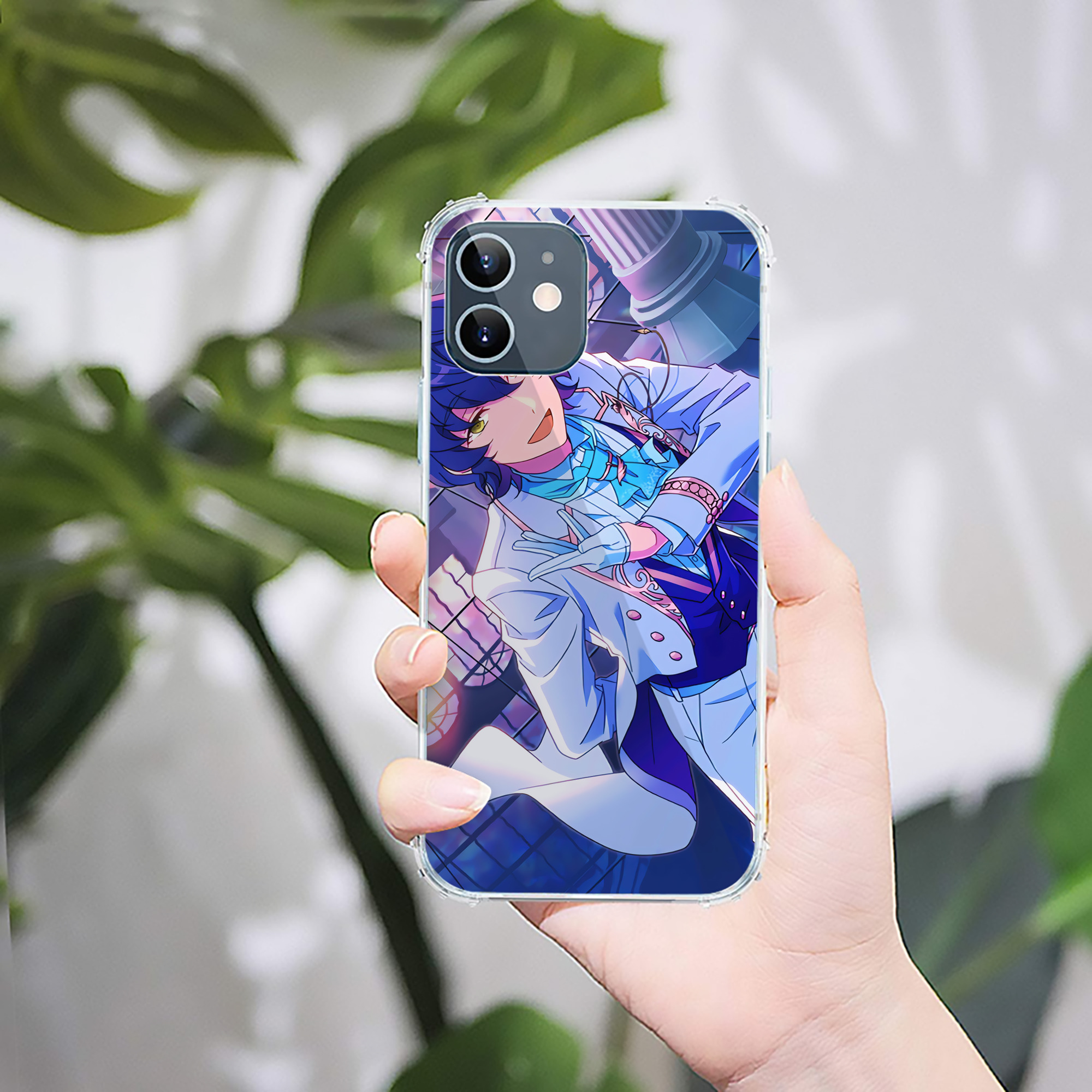 （画像用） あんさんぶるスターズ! Ensemble Stars 【iPhone 12シリーズ対応】透明スマホケース（クリアソフトケース）